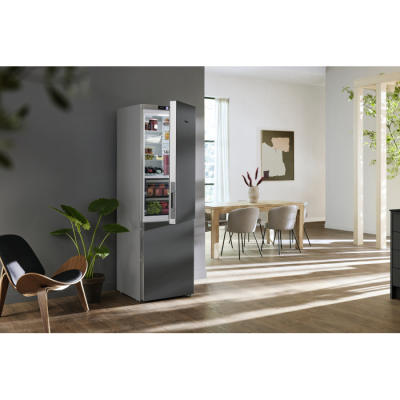 Соло холодильники-морозильники Miele KFN4799AD obsw/matt EU1