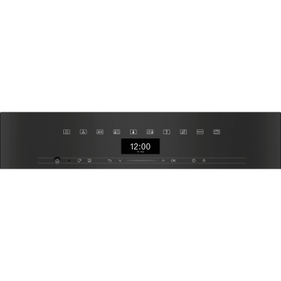 Встраиваемый компактный духовой шкаф с функцией пара Miele DGC 7440 HCX Pro чорний обсідіан матовий