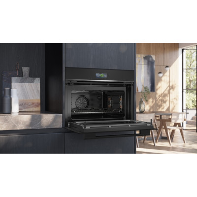 Компактный духовой шкаф с микроволновым режимом Siemens CM724G1B1