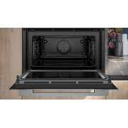 Компактна духова шафа з мікрохвильовим режимом Siemens CM724G1W1