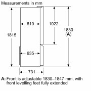 Холодильник типу French Door Siemens KF96NAXEA