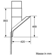 Витяжка Siemens LC98KA570-(s) (виставковий зразок)