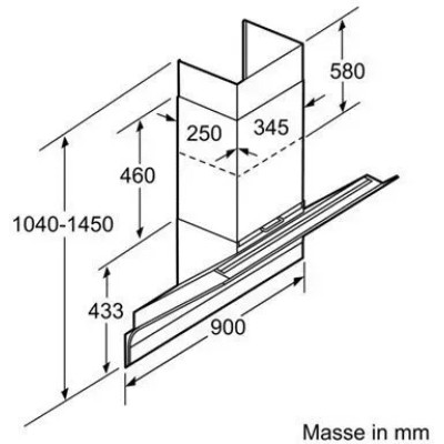 Вытяжка Siemens LC98KA570-(s) (выставочный образец)