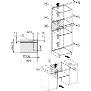 Компактна духова шафа з функцією пароварки і мікрохвильовим режимом Miele DGM 7440 CLST