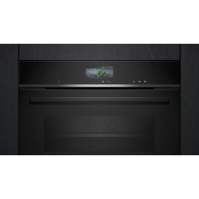 Компактный духовой шкаф с микроволновым режимом Siemens CM678G4S1