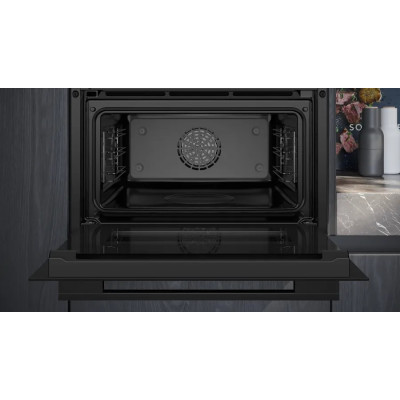 Компактный духовой шкаф с микроволновым режимом Siemens CM678G4S1