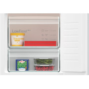 Вбудований двокамерний холодильник Siemens KI87VNS306