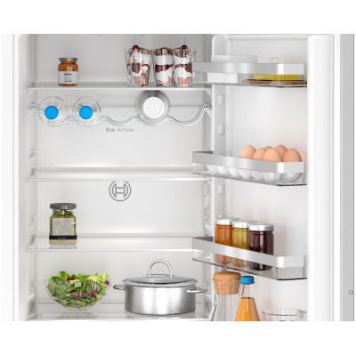 Вбудований двокамерний холодильник Bosch KIN96VFD0