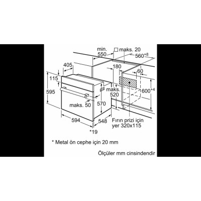 Духова шафа Siemens HB557JYS5T