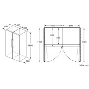 Морозильна шафа Siemens GS36NBIFV