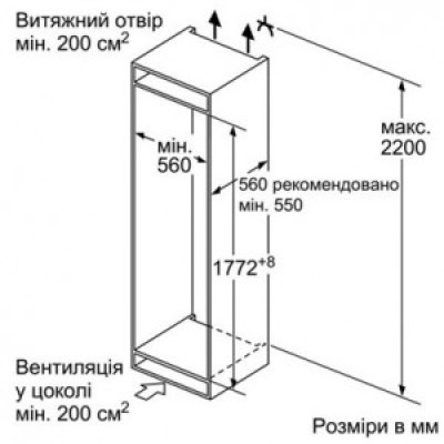Встраиваемый двухкамерный холодильник Siemens KI86NAD30