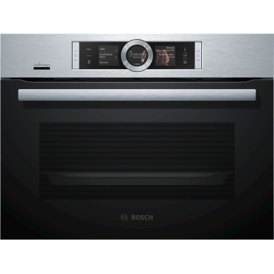 Компактный духовой шкаф-пароварка Bosch CSG656RS7