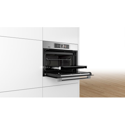 Компактный духовой шкаф-пароварка Bosch CSG656RS7