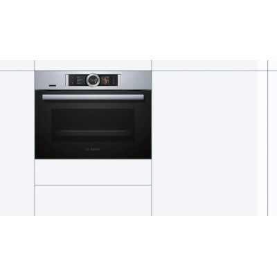 Компактный духовой шкаф-пароварка Bosch CSG656RS7