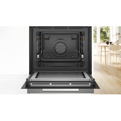 Духовой шкаф с микроволновым режимом Bosch HMG776NB1