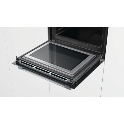 Духова шафа з функцією пароварки і мікрохвильовим режимом Bosch HNG6764S6