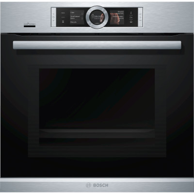 Духова шафа з функцією пароварки і мікрохвильовим режимом Bosch HNG6764S6