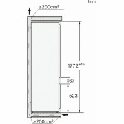 Встраиваемый холодильник с морозильником Miele KF 7731 D