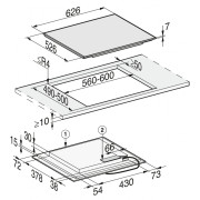 Индукционная нанель конфорок Miele KM 7466 FR