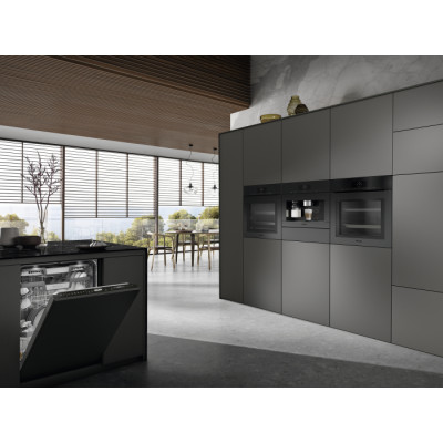 Духовой шкаф Miele H 7860 BPX чёрный обсидиан матовый