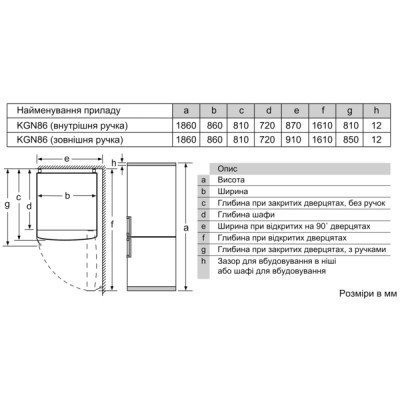 Холодильник Bosch KGN86AI32U-(p) (Выоставочный образец)