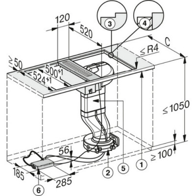 Витяжний модуль Miele CSDA 7001