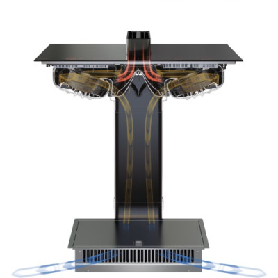 Варочная поверхность с вытяжкой ASKO HIHD854MM (выставочный образец)