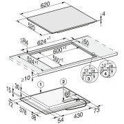 Индукционная нанель конфорок Miele KM 7466 FL