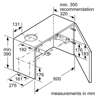 Витяжка Bosch DFT63CA51T