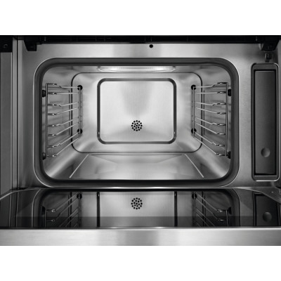 Компактный духовой шкаф с функцией пароварки и микроволновым режимом Miele DGM 7440 OBSW Компактный духовой шкаф с функцией пароварки и микроволновым режимом Miele DGM 7440 OBSW