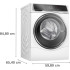 Стирально-сушильная машина Bosch WNC254A0ME