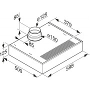 Встроенная вытяжка Miele DA 1260