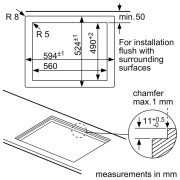 Газова варильна поверхня Bosch PPP6A6M90R