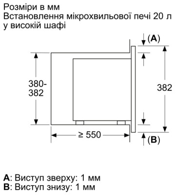 Встраиваемая микроволновая печь Bosch BEL623MD3