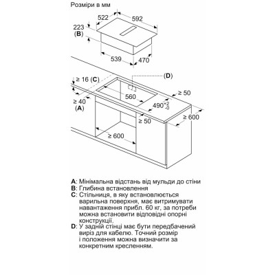 Индукционная варочная поверхность Bosch PIE611B15E