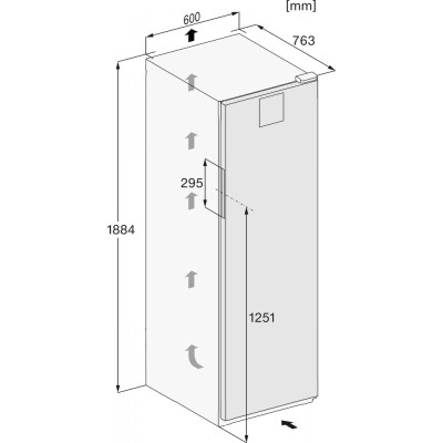 Автономный винный шкаф FlexiFrame Miele KWT 4584 E sw