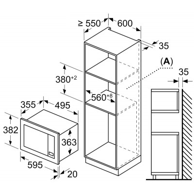 Микроволновая печь Bosch BEL653MS3