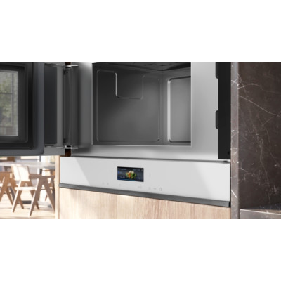 Вбудована мікрохвильова піч Siemens BF722L1W1