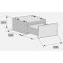 Выдвижная полка для белья ASKO HPS5323S