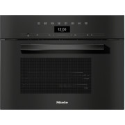 Компактна Духовой шкаф-пароварка Miele DG 7440 чёрный обсидиан