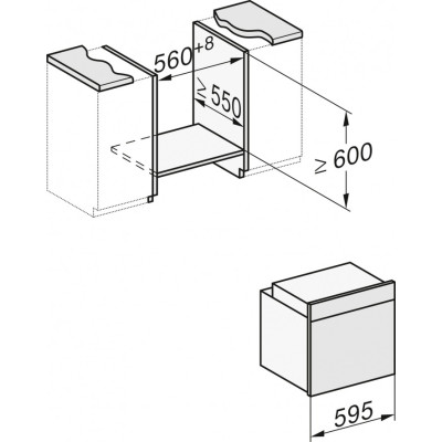 Духова шафа Miele H 7464 BPX чёрный обсидиан матовый Духова шафа Miele H 7464 BPX чёрный обсидиан матовый