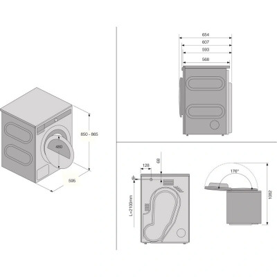Сушильна машина ASKO T209H.W