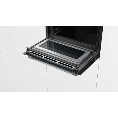 Компактна духова шафа з мікрохвильовим режимом  Bosch CMG636BB1