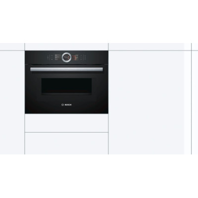 Компактна духова шафа з мікрохвильовим режимом  Bosch CMG636BB1