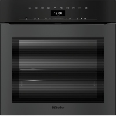 Духовой шкаф Miele H 7464 BPX чёрный обсидиан матовый