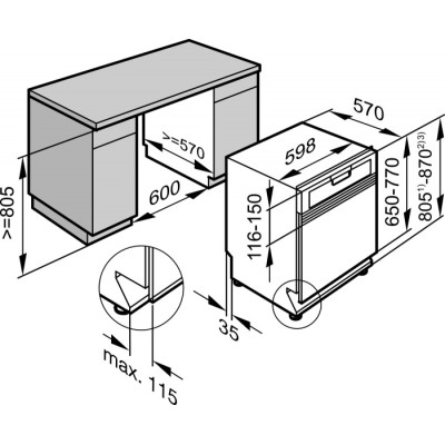 Встраиваемая посудомоечная машина Miele G 5000 SCi
