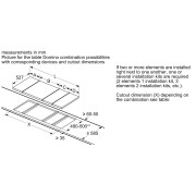 Газова варильна поверхня Bosch PRB3A6D70