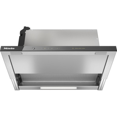 Встроенная вытяжка с плоской выдвижной панелью Miele DAS 4631 OBSW