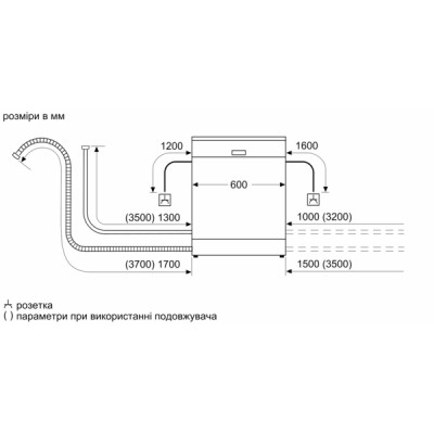 Посудомийна машина Bosch SMS26DI00T