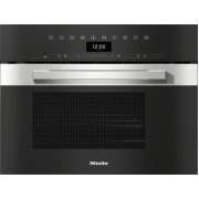 Компактна духова шафа з функцією пароварки і мікрохвильовим режимом Miele DGM 7440 EDST/CLST